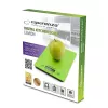 Esperanza EKS002G báscula de cocina electrónica verde, amarilla de encimera rectangular