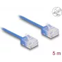 Cable de red DeLOCK RJ45 Cat.6 5 m azul