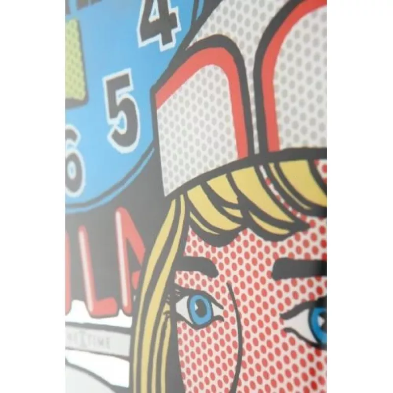 Reloj de pared NeXtime 8167 Delux Diner, 43x43cm, pared, multicolor
