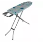 Tabla de planchar de tamaño completo Vileda 4023103218932 — gran superficie, patas de acero inoxidable, superficie de planchado 1200×380 mm, altura 75–96 cm, plegable, soporte para plancha