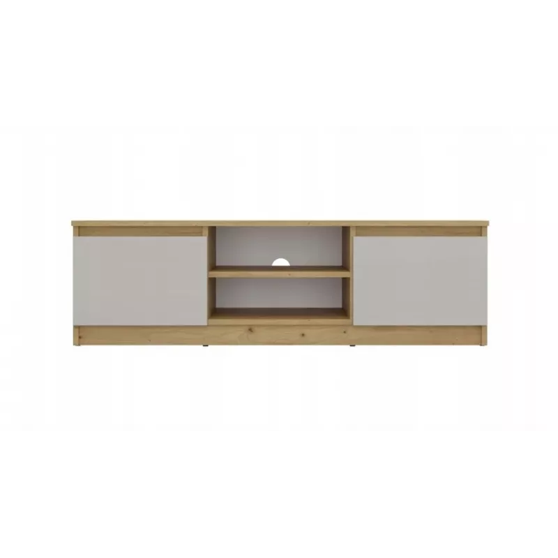Mueble de TV MALWA 120, roble Artisan/cashmere