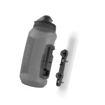 Fidlock Twist Bottle 750 Compact + Bike Base clear negro