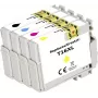 Renkforce pack combinado de tinta sustituye a Epson 16XL (C13T163640) compatible negro, cian, magenta, amarillo RF-I-E-16XLBKCMY4PK RF-5718868 (RF-5718868)