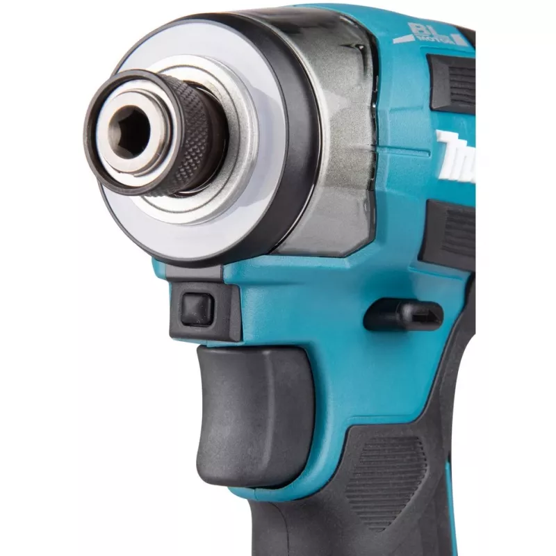 Makita DTD173RTJ atornillador de impacto a batería, 3600 rpm, con baterías, cargador y maletín, azul/negro
