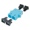 Acoplador de fibra óptica Digitus dúplex SC a SC MM OM3