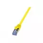 Cable de red LogiLink Cat6a S/FTP RJ-45 2 m amarillo