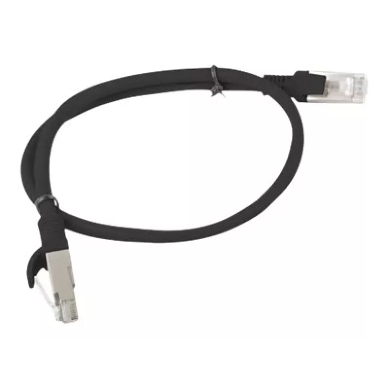 LANBERG PCU6-10CC-0050-BK Cable de red RJ45 Cat. 6 UTP 0,5 m negro