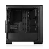 Carcasa de PC MODECOM Oberon Pro Midi Tower — negra, compatible con ATX/microATX/ITX, 7 ranuras de expansión, hasta 395 mm GPU, 5 bahías HDD/3 SSD