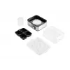 Huevera Adler AD 4486 — capacidad para 8 huevos, 800 W, acero satinado negro con tapa transparente