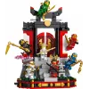 LEGO NINJAGO 71866 Exhibidor de personajes ninja