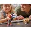 Set de construcción LEGO Marvel Super Heroes Capitán América Thanos 76319 — 107 piezas, 2 minifiguras, edad 4+