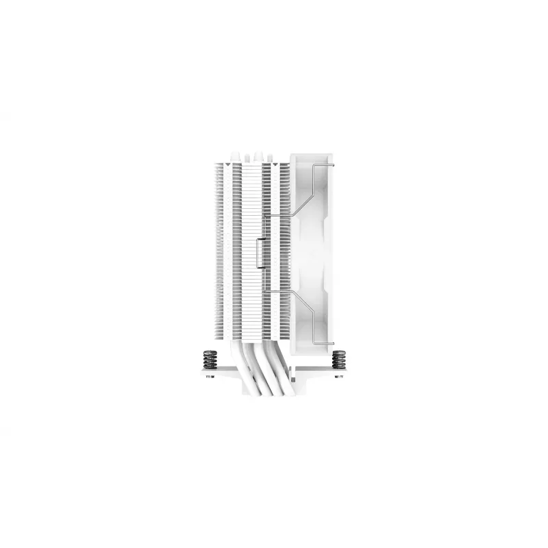 Ventilador de CPU DeepCool AG400 WH ARGB 12 cm blanco