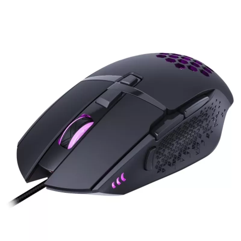 Ratón con cable Lumi Legend WM03G-16, USB Type-A, óptico, 7200 DPI, Juoda