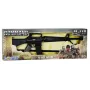 Pulio Rifle Commando GONHER 118/6 Metal — rifle de juguete de dardos, 8 proyectiles