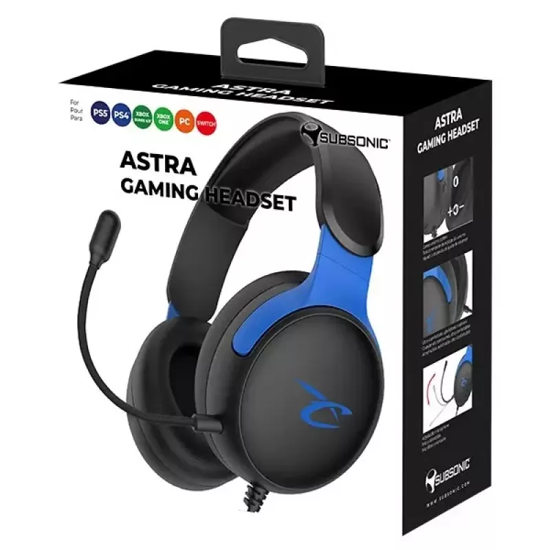 Auriculares Subsonic Astra Gaming SA5683-2