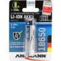 ANSMANN - Batería 18650 - Li-Ion - 2600 mAh - 9,36 Wh - Plata (1307-0000)