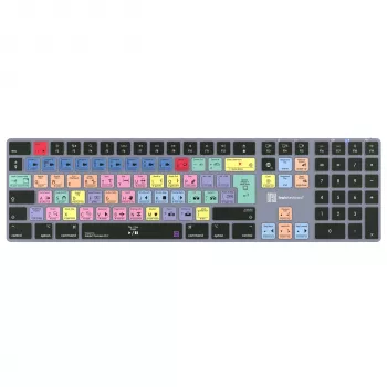 Teclado Logickeyboard LKB-PPROCC-TM-UK oficina Bluetooth QWERTY inglés tamaño completo