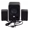 Altavoces DEFENDER V11 11 W con cable 2.1 altavoces satélite de escritorio, USB 5 V, negro