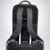 Mochila Vention KRPB0 negra 18L poliéster resistente al agua para portátiles de 15,6