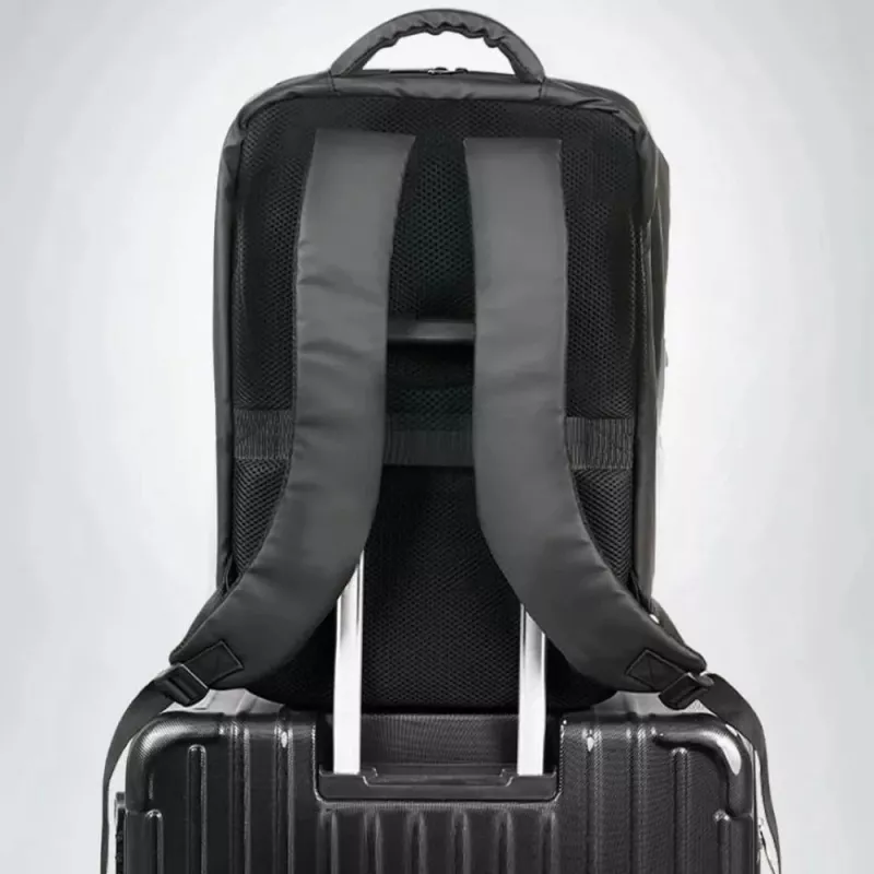 Mochila Vention KRPB0 negra 18L poliéster resistente al agua para portátiles de 15,6