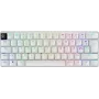 Teclado Logitech G PRO X 60 gaming USB + RF inalámbrico + Bluetooth AZERTY francés blanco (920-011925)