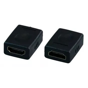 EFB-Elektronik Adaptador HDMI+, 2x HDMI+-A, conector hembra-conector hembra, negro