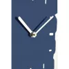 NeXtime Reloj de pared 3072bl Thumbs up, 40,5x41,5 cm, pared, azul/plateado
