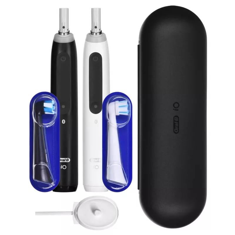 Oral-B iO Series 9 Luxe Edition, Cepillo de dientes eléctrico azul/blanco, Aqua Marine