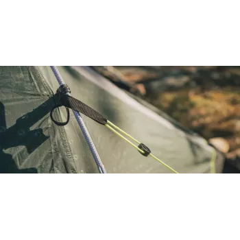 Tienda de campaña tipo cúpula Outwell Cloud 5 — 5 personas, tienda de camping verde autoportante