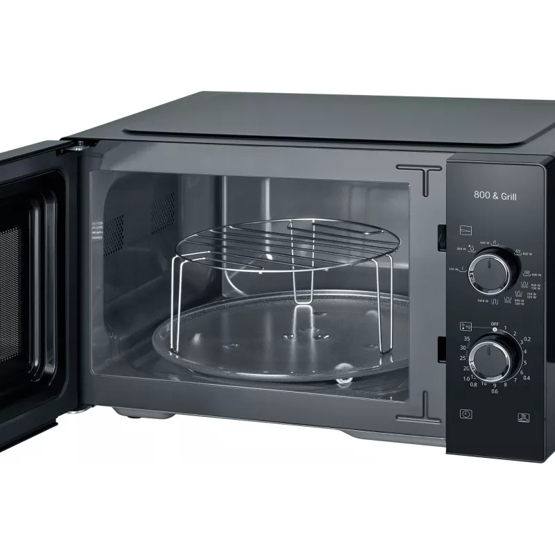 Microondas combinado Severin MW 7785 25L 800W negro