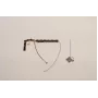Kit de antena WWAN Lenovo 5A30Z88213 – conjunto de antena móvil interna para módulos WWAN