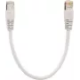 Cable de red Rutenbeck 23510201 Gris 0,35 m Cat5e S/FTP