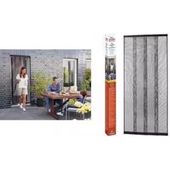 Insect Stop 55298-00000-00 Cortina protectora contra insectos An x Al 0,95 m 2,20 Antracita 1 (55298-00000-00)