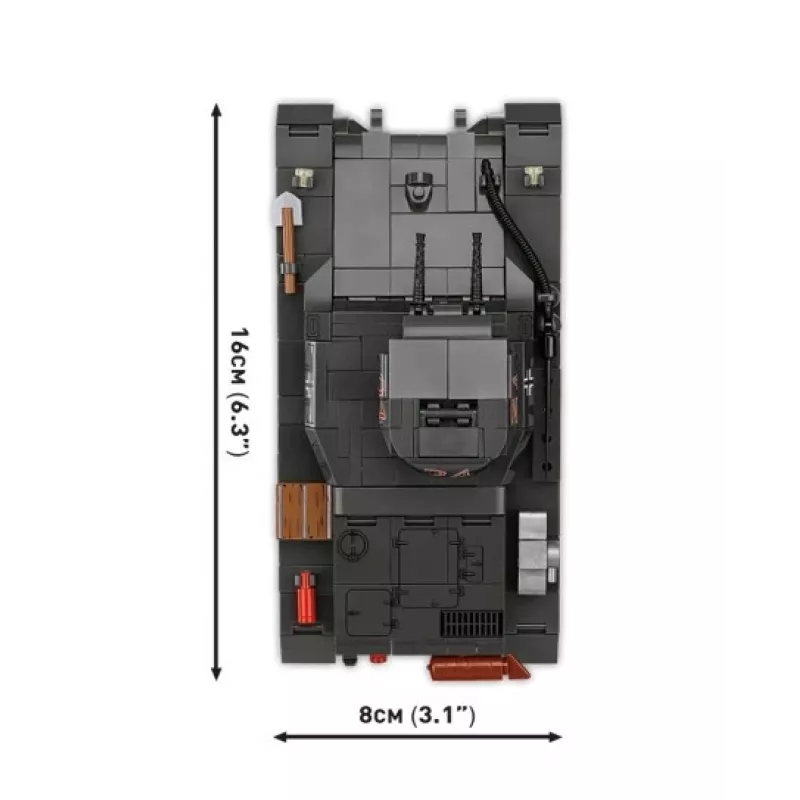 Set de construcción Cobi Panzer I Ausf. B – 654 piezas, maqueta detallada