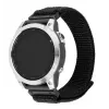 Correa de nailon QuickFit de 26 mm de repuesto FIXED para Garmin, negra