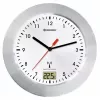 Reloj de cuarzo Bresser Optics MYTIME BATH RC Circle plata blanco