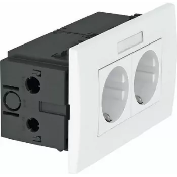 Unidad de tomas SDE-RW D0RT2B módulo 45 2 módulos 84x140x59 mm (6119429)