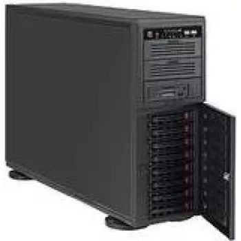 Supermicro SC743 AC-668B - Full Tower - 4U - ATX ampliado - SATA/SAS - Hot-Swap 668 W - Negro - USB