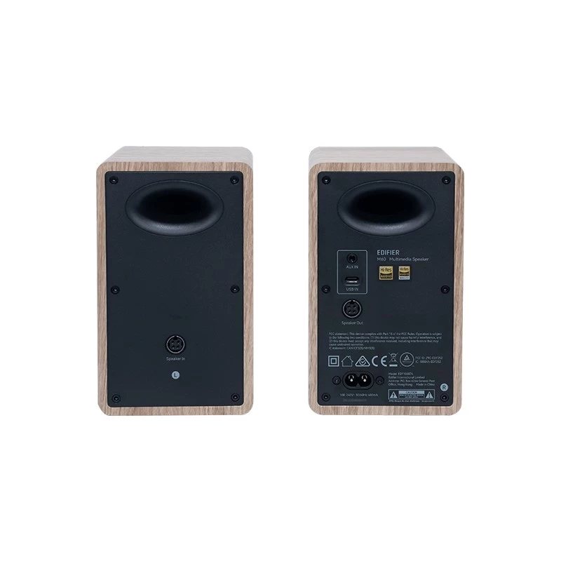 Edifier M60 negro, madera con cable e inalámbrico 66 W