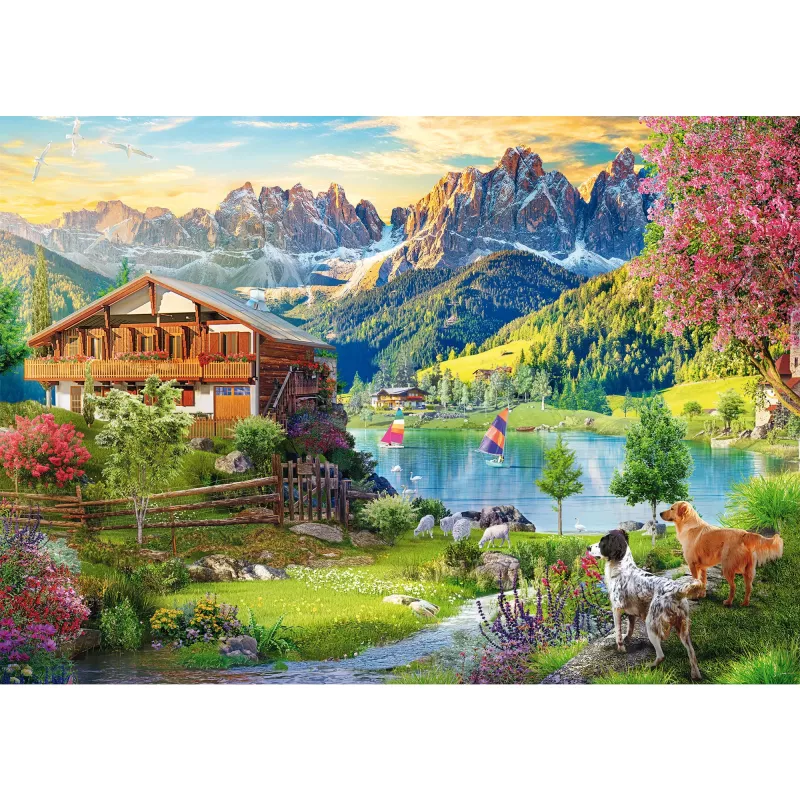 Puzzle Schmidt Spiele 58886 — 1000 piezas, paisaje, a partir de 12 años