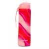 Botella de bebida de silicona COOLPACK Pump 600 ml niña rosa