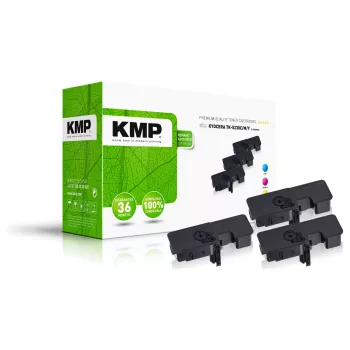 Tóner KMP Kyocera TK5230C/M/Y Multipack K-T83CMYX remanufacturado - remanufacturado - compatible
