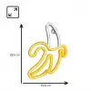 Luz de neón decorativa MANTA SNL01WHT – diseño luminoso y colorido, iluminación de acento de pared