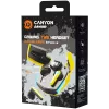Auriculares Canyon GTWS-2 inalámbricos con gancho para el oído gaming USB Type-C Bluetooth base de carga amarillos (CND-GTWS2Y)