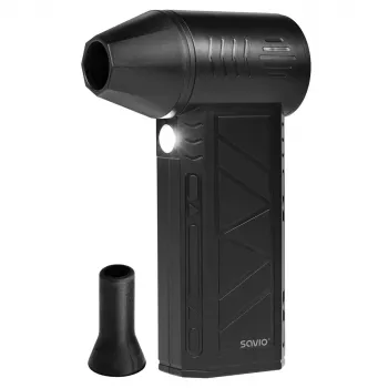 Soplador de hojas Savio MD-01 60 W 7,4 V 140 km/h ion-litio (Li-Ion)