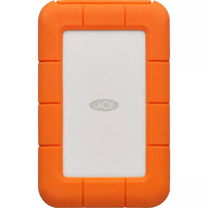 LaCie Rugged USB-C - disco duro - 2TB - externo (portátil) - USB 3.1 Gen 1 (conector USB-C) (STFR2000800)