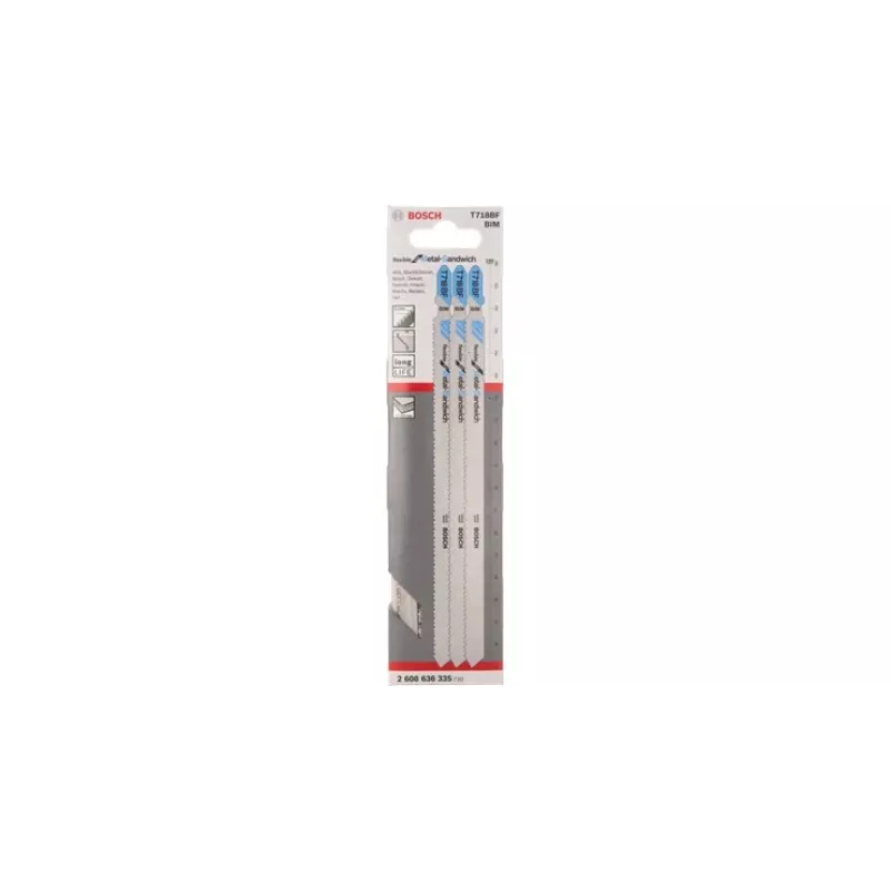Bosch T 718 BF Flexible for Metal-Sandwich hojas de sierra de calar