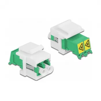 Módulo Keystone LC dúplex conector hembra a LC dúplex conector hembra DeLOCK 86833
