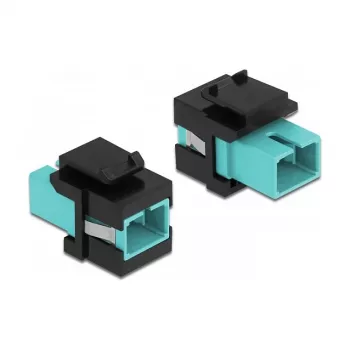 Módulo Keystone SC simplex conector hembra a SC simplex conector hembra DeLOCK 86814