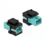 Módulo Keystone SC simplex conector hembra a SC simplex conector hembra DeLOCK 86814